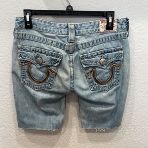 Vintage True Religion Joey Cut Off Shorts - 28